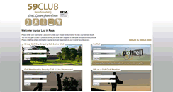Desktop Screenshot of 59clubleisure.co.uk